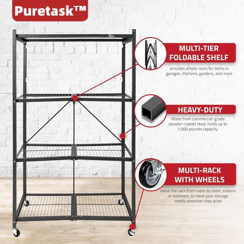 Puretask™ Heavy-Duty storage Shelf – Ready to Use