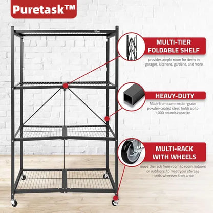 Puretask™ Heavy-Duty storage Shelf – Ready to Use