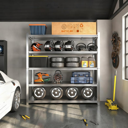 48.2" Heavy Duty Storage Rack 3000LBS 5-Tier Adjustable