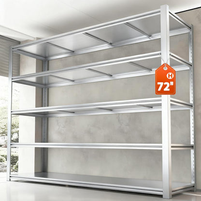 48.2" Heavy Duty Storage Rack 3000LBS 5-Tier Adjustable